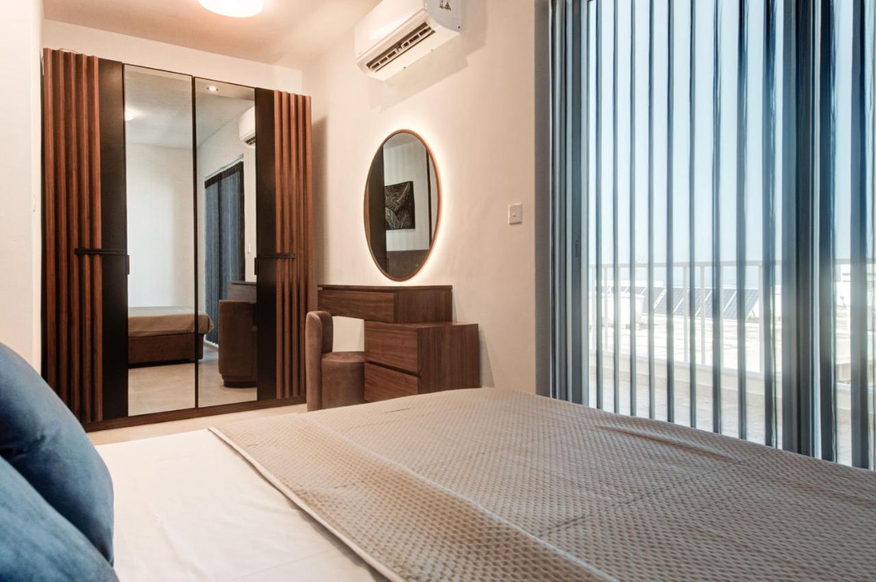 Central Apartments San Pawl il-Baħar Extérieur photo